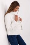 Kurtka Damska Model MI-KR-88366.73P Ecru - Italy Moda