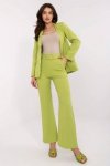 Spodnie Damskie Model DHJ-SP-18737.08 Limonka - Italy Moda