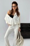 Spodnie Komplet Model Paris 205252610 Ecru - LaBalancia