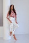 Spodnie Damskie Model Aurielle 191176347 Ecru - LaBalancia