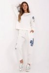 Spodnie Komplet Model MI-KMPL-271678.28 Ecru - Italy Moda
