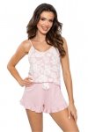 Piżama Damska Model Rosalia Top Powder Pink - Donna