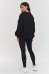 Spodnie Komplet Model A1 Black - Makadamia