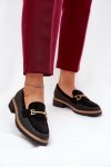 Mokasyny Model Seffolia J1801 Black - Step in style