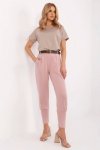 Spodnie Dresowe Model DHJ-SP-20316.16 Dark Pink - Italy Moda