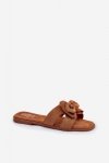 Sandał Klapki Model Tobin LX9614 Camel - Step in style