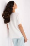 Sweter Damski Model MO-SW-0703.63 Ecru - Italy Moda