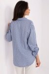 Koszula Damska Model MO-KS-1802.84 White/Blue - Italy Moda