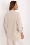 Koszula Damska Model MO-KS-9368.98 Beige - Italy Moda