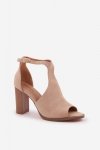 Sandały Model Lanadriena M392 Beige - Step in style