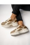 Damskie Sneakersy VEYRA KHAKI - Inello