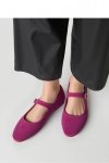 Damskie Baleriny VINTAGE CHARM ? FUSHIA - Inello