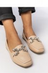 DAMSKIE MOKASYNY ELEA BEIGE - Inello