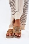 Sandał Klapki Model Morisela M538 Camel - Step in style