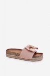 Sandał Klapki Model Lenela M535 Pink - Step in style