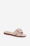 Sandał Klapki Model Tobin LX9614 Beige - Step in style