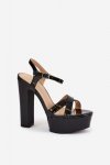 Sandały Model Jovenes MVP353 Black - Step in style