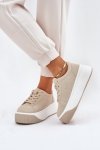 Buty Sportowe Model Tirvanis PL358 Beige - Step in style