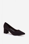 Czółenka Model Merinette KJ-10 Black - Step in style