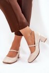Czółenka Model Tammirea 9689 Beige - Step in style