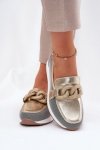 Mokasyny Model DA LR51-966 Gold - Step in style