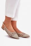 Baleriny Model Carollese FY35-3 Gold - Step in style