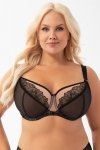 Biustonosz Soft Model Daniela K902 Black - Gorsenia Lingerie