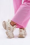Buty Sportowe Model Goe RR2N4037 Beige - Step in style
