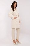 Płaszcz Damski Model MO-PL-5209.87 Light Beige - Italy Moda
