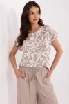 Bluzka Model D73771M10978X Dark Beige - Sublevel