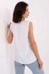 Bluzka Model D73761M11218A White - Sublevel
