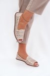 Baleriny Model S.Barski LR51-922 Beige - Step in style