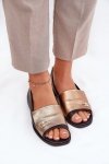 Baleriny Model Zazoo 1865 Gold/Black - Step in style