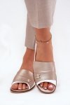Baleriny Model Zazoo 1865 White/Gold - Step in style