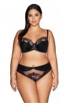Biustonosz Soft Biustonosz Semi-Soft Model 2121 Black - Ava
