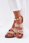 Sandał Klapki Model Efadelis 5219 Light Pink - Step in style