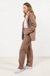 Spodnie Damskie Model A713 Cappuccino - awama