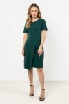 Sukienka Model A710 Bottle Green - awama