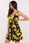 Sukienka Model MI-SK-22099.76 Black/Yellow - Italy Moda