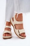 Sandały Model Iphiope 25SD98-0146 Gold - Step in style