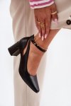 Czółenka Model Maciejka K6816-01 Black - Step in style