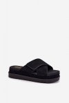 Sandał Klapki Model Rinasara PL365 Black - Step in style