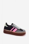 Buty Sportowe Model Ovivene BL607P Black - Step in style