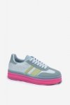 Buty Sportowe Model Ovivene BL607P Blue - Step in style