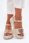 Sandały Model Vinceza 79541 Beige - Step in style
