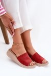 Sandał Klapki Model Panto Fino RR267040 Red - Step in style