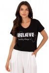 Tshirt Damski Model CLM-TS-1726.87 Black - Factory Price