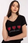 Tshirt Damski Model CLM-TS-1708.83 Black - Factory Price