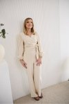 Spodnie Komplet Model M387/6 Beige - La Aurora