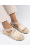 Sandały Model 1287 Beige - Inello